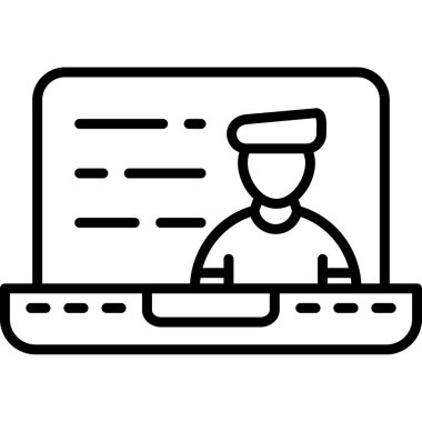 Kontrol listesi simgesi olan bilgisayar, özet biçimi