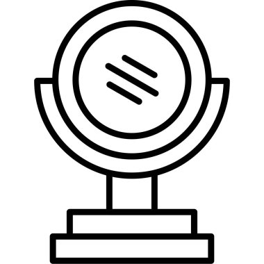 Kupa. Web simgesi basit illüstrasyon