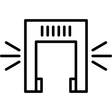 Batarya şarj ikonu. Beyaz arkaplanda izole edilmiş web tasarımı için şarj vektör simgesi taslağı