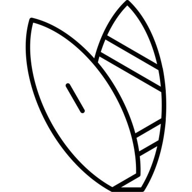 Yaprak ikonu vektör illüstrasyonu