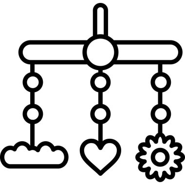 Bulut hesaplama. Basit bir çizim. dizayn