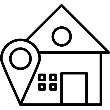 Ev ikonu. Beyaz arkaplanda izole edilmiş web tasarımı için ev vektör simgesi