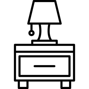 tablo stand vektör simgesi