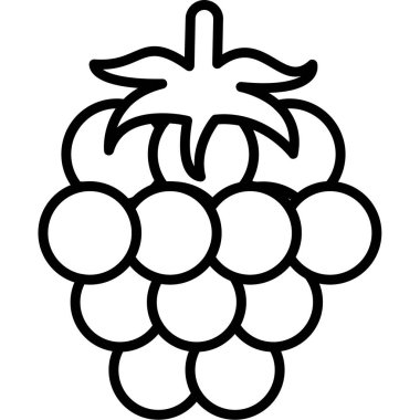 üzüm simgesi, satır biçimi