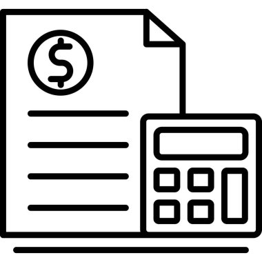 Para için. Web simgesi basit illüstrasyon