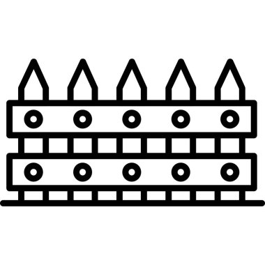 kek vektör çizgisi simgesi