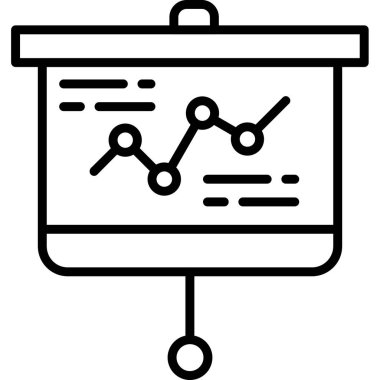 analiz grafiği simgesi