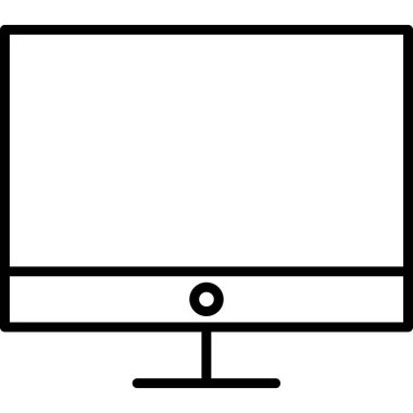 izleyici ikon vektör illüstrasyonu