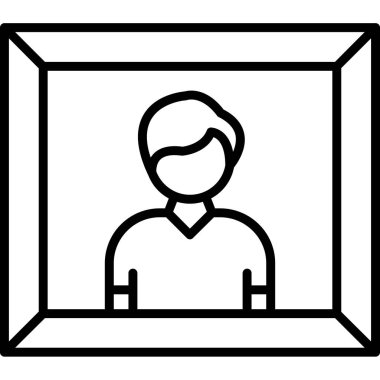 Dizüstü bilgisayarı olan bir adamın vektör çizimi