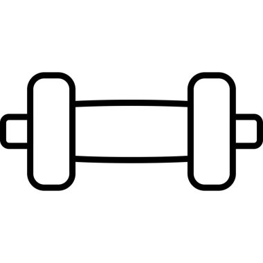 dambıl simgesi vektör illüstrasyonu
