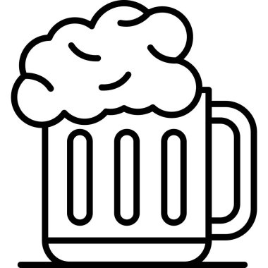 bira kupası içki ikonu