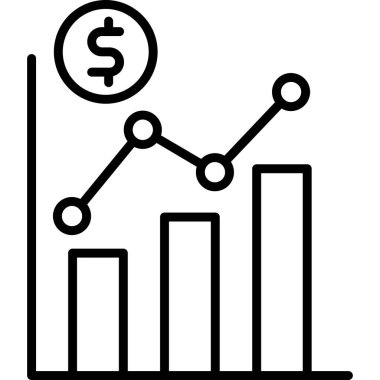 iş grafiği vektör illüstrasyonu