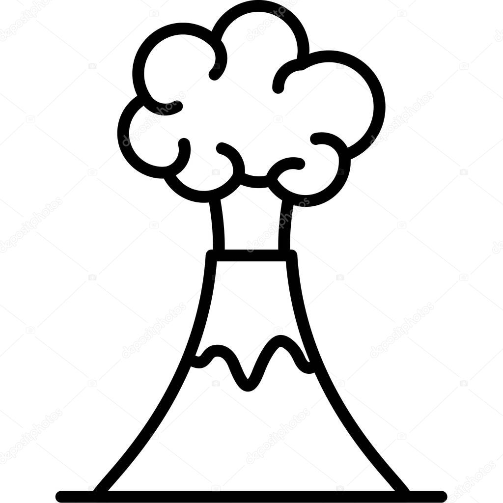 Forest forest forest nature icon in outline style