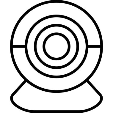 Tek bir simgenin vektör illüstrasyonu