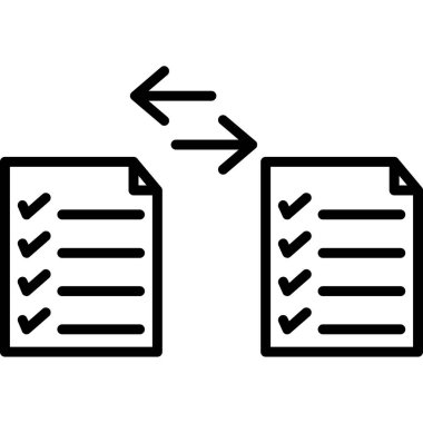 dosya belgesi vektör illüstrasyonu