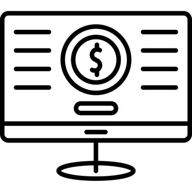 para simgesi vektör illüstrasyonu