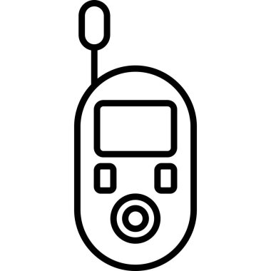 Telefon uzaktan kumanda simgesi. Beyaz arkaplanda izole edilmiş web tasarımı için telefon uzaktan kontrol vektör simgesi