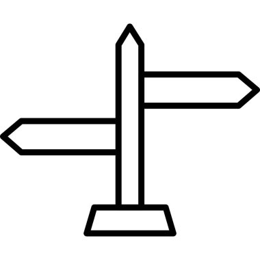 ok simgesi beyaz arkaplanda izole edildi