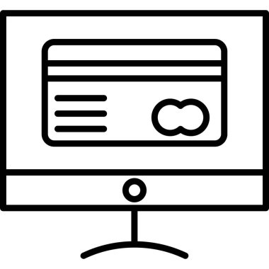 Ana hatlar biçiminde bulut veri depolama simgesi