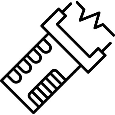 pil güç dolgu simgesi ana hat biçiminde