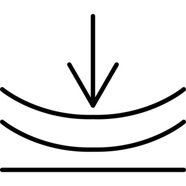 Yön ok ikonu vektör illüstrasyonu