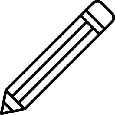 Kalem. Web simgesi basit tasarım