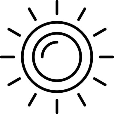 hava simgesi vektör illüstrasyonu