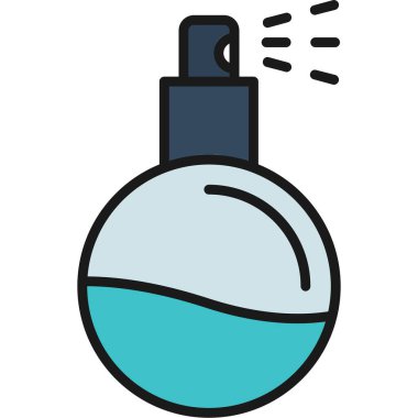 parfüm simge vektör çizim