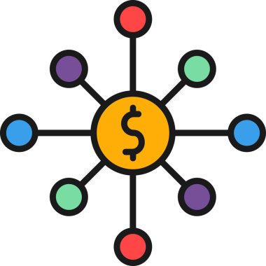 ağ bağlantı paylaşım simgesi