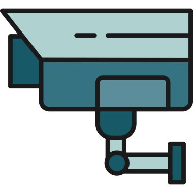 kamera simgesi vektör illüstrasyonu