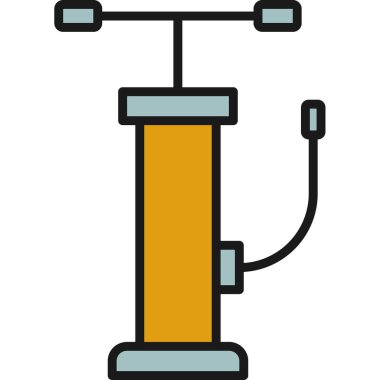 Tek bir simgenin vektör illüstrasyonu