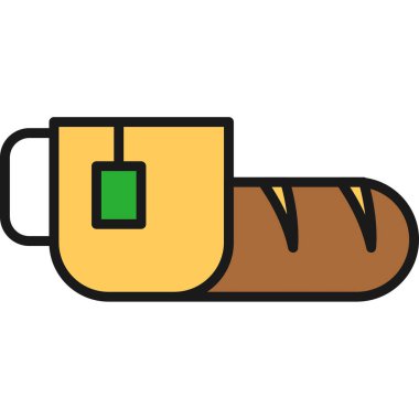 Bira kupası ikonu. Web için kupa vektör simgelerinin düz çizimi