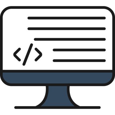 Kod kodlama html simgesi