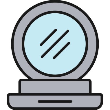 Top bowling ikonu. özet bovling topu vektör rengi düz izole