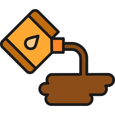 Bir çantanın vektör illüstrasyonu