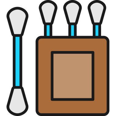 Çizgi film simgesinin vektör çizimi