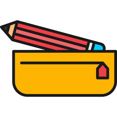 Kalem. Web simgesi basit tasarım