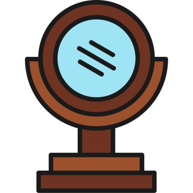 Ödül kupası. Basit illüstrasyon