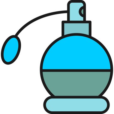 Sprey şişe ikonu. Tasarım. vektör illüstrasyonu.