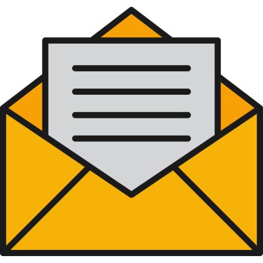 e-posta simgesi doldurulmuş - özet biçimi
