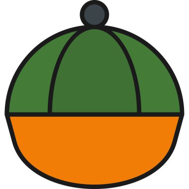 top noel dekorasyon simgesi - taslak biçimi