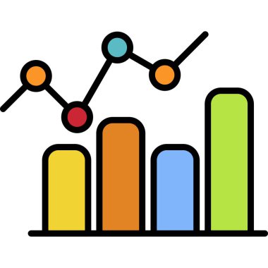 grafik şeması renk çizelgesi çizimi vektörü