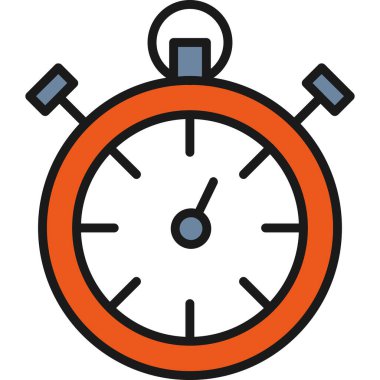 Renkli Kronometre. Basit tasarım