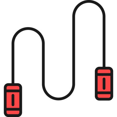 kablo simgesi, vektör tasarımı