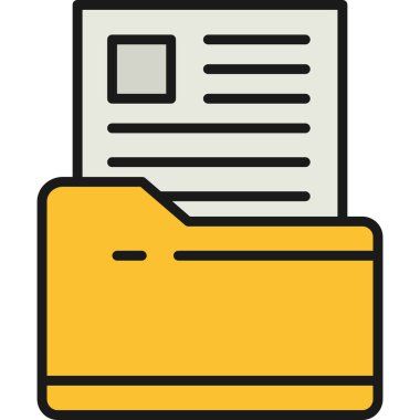 belge dosya dizin simgesi