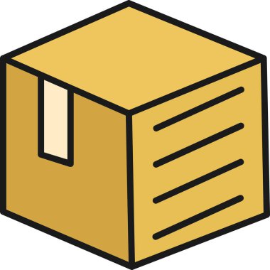 Depo teslim kutusu simgesi - taslak biçimi