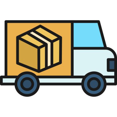 servis simgesi vektör illüstrasyonu