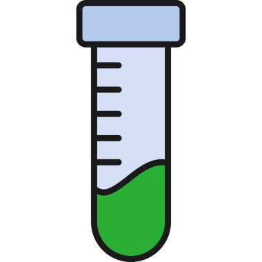 test matarası vektör simgesi