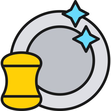 Şapka. Web simgesi basit illüstrasyon