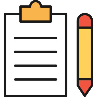 belge dosya vektör simgesi